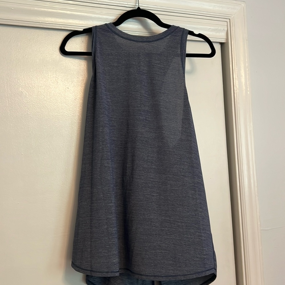 Lululemon Racerback Blue Running Tank Sz 12